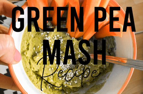 Green Pea Mash Purée