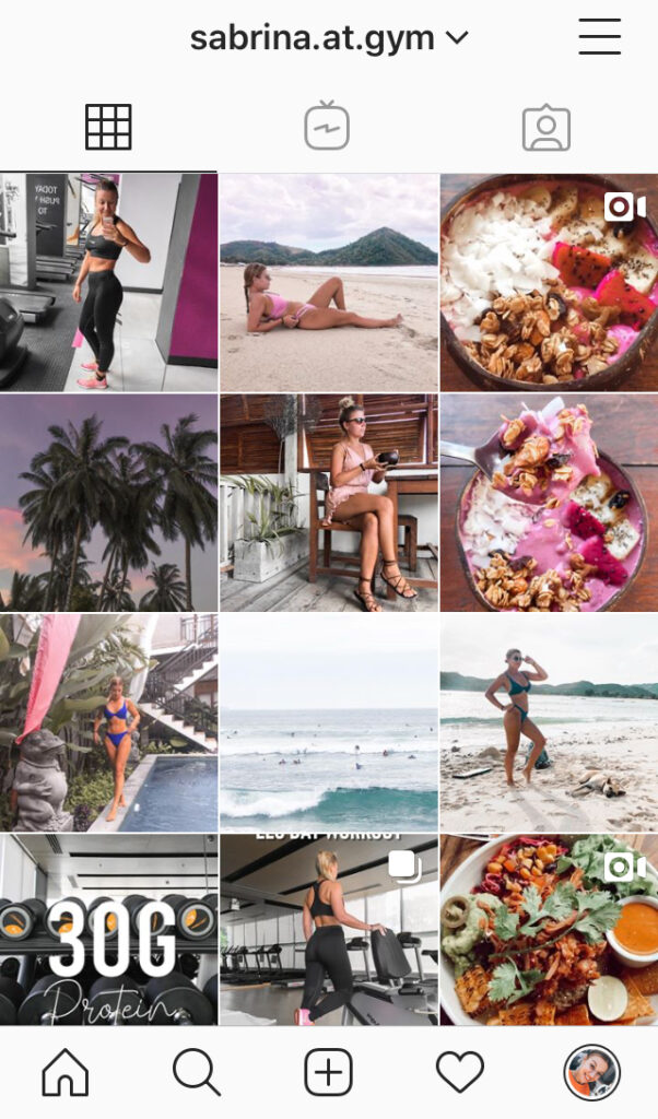 Instagram Pictures fitness blog