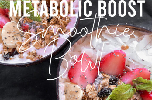 Metabolic Booster Smoothie Bowl Recipe