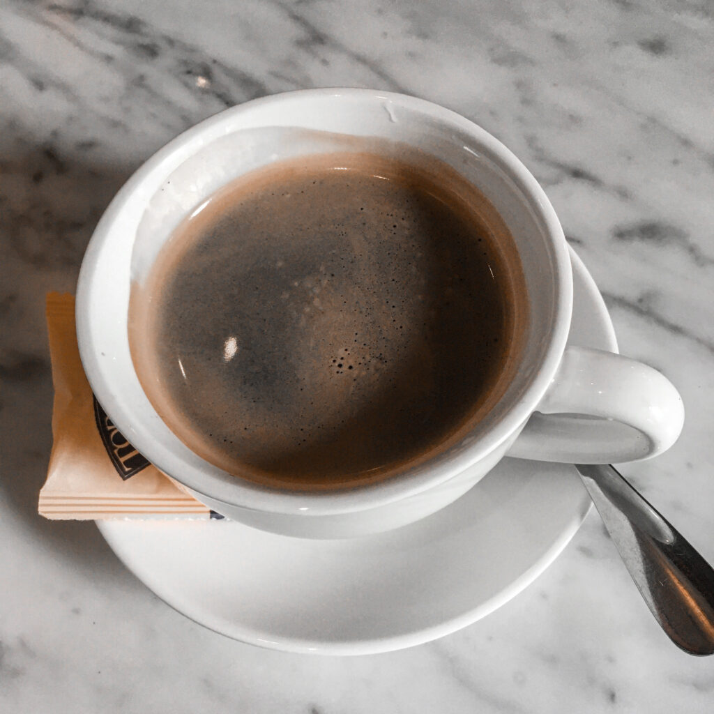 Is black coffee not healthy?