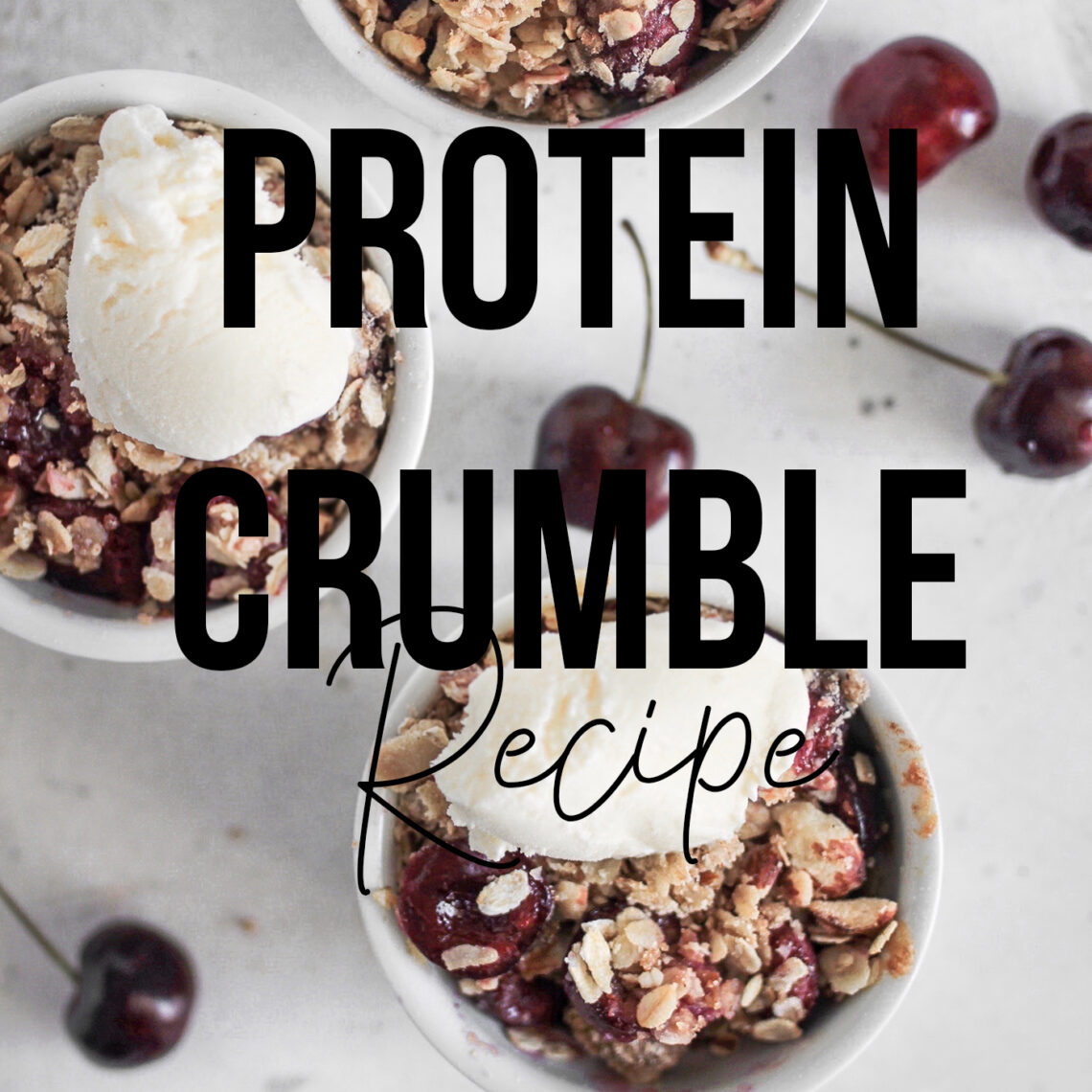 Protein Crumble Recipe